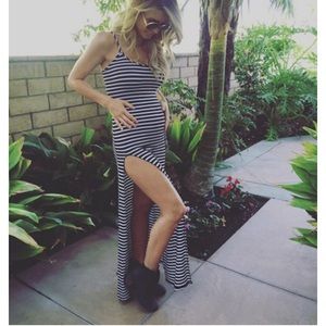 Blue life maxi dress as seen on Audrina Patridge
